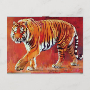 Bengalisch Tiger Postkarte