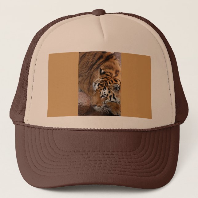 Bengalisch Tiger Truckerkappe (Vorderseite)