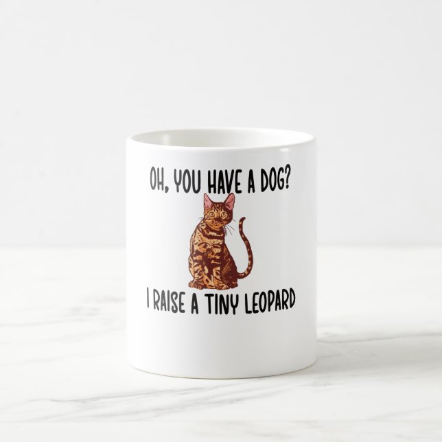 Bengalische Cat Lover Geschenke Katzenbesitzer Ben Kaffeetasse (Mittel)