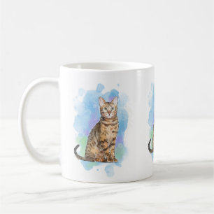 Bengalische Hybrid-Katzenwelke-Tasse Kaffeetasse