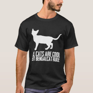 Bengalische Katze Bengalisch Bengalisches Kätzchen T-Shirt