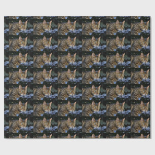 Bengalische Katze Geschenkpapier