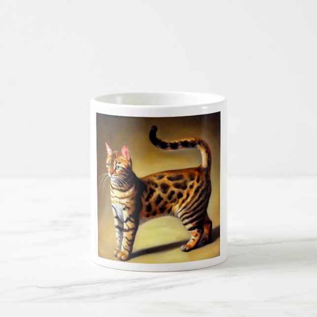 Bengalische Katze Kaffeetasse (Mittel)