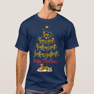 Bengalische Katze Lover Matching Santa Bengalisch  T-Shirt