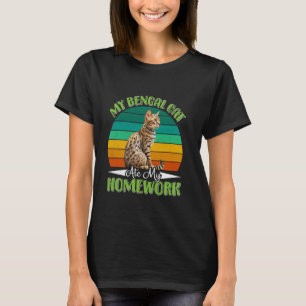 Bengalische Katze MEINE BENGALISCHE KATZE MEINE HA T-Shirt
