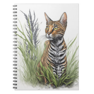 Bengalische Katze Notizblock