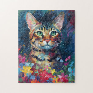 Bengalische Katze Puzzle