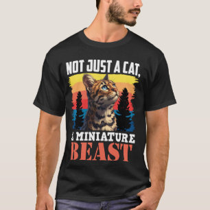 Bengalische Katzen, NICHT NUR EINE KATZE EINE MINI T-Shirt