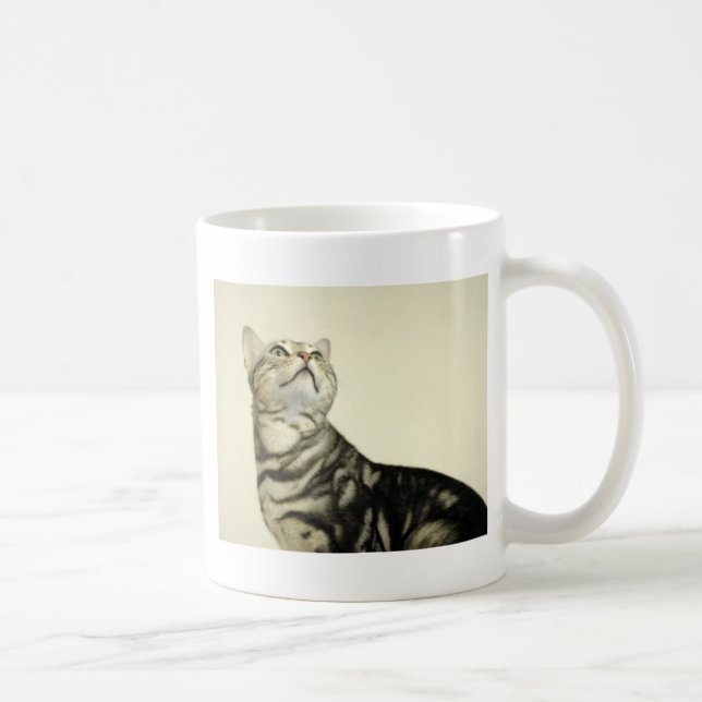 Bengalische Marmorierungkatze Kaffeetasse (Rechts)