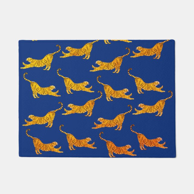 Bengalische Tiger  Fußmatte (Vorderseite)