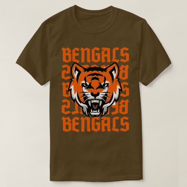 Bengalische Tiger T-Shirt (Design vorne)