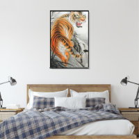 Bengalische Tiger-Wrapped Canvas