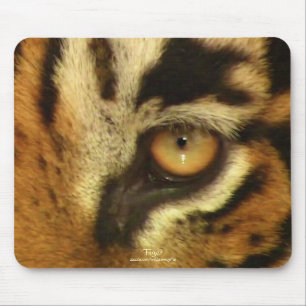 Bengalische Tigerauge Big Cat Wildlife Mousemat Mousepad