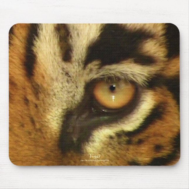Bengalische Tigerauge Big Cat Wildlife Mousemat Mousepad (Vorne)