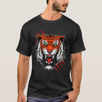 Bengalische Tigerstreifen-Maske