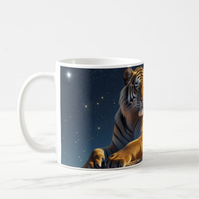 Bengalische TigerTasse Kaffeetasse (Links)