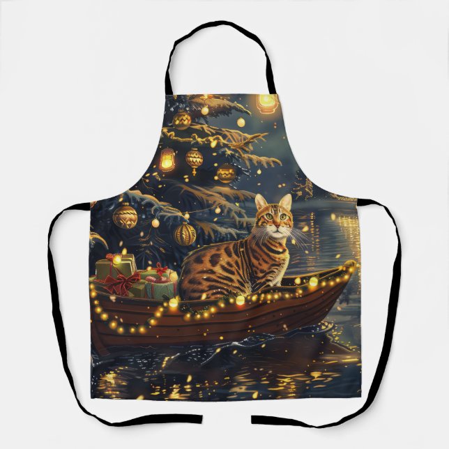 Bengalische Weihnachtsreise Schürze (Vorderseite)
