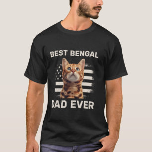 Bengalischer CAT BEST BENGALISCHER CAT-VATER JE Fu T-Shirt