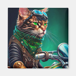 Bengalischer Cat Drike St. Patrick's Day Magnet