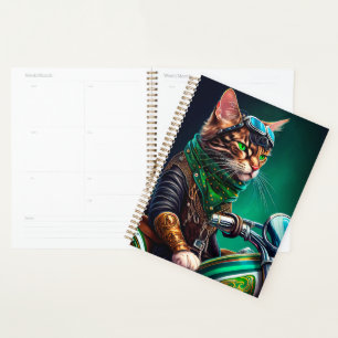 Bengalischer Cat Drike St. Patrick's Day Planer