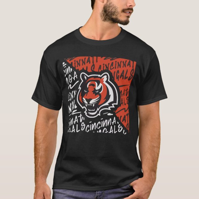bengalischer Fußballcincinnati T-Shirt (Vorderseite)