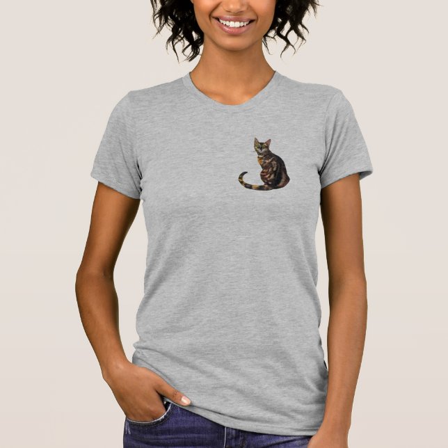 Bengalischer KatzenT - Shirt (Vorderseite)