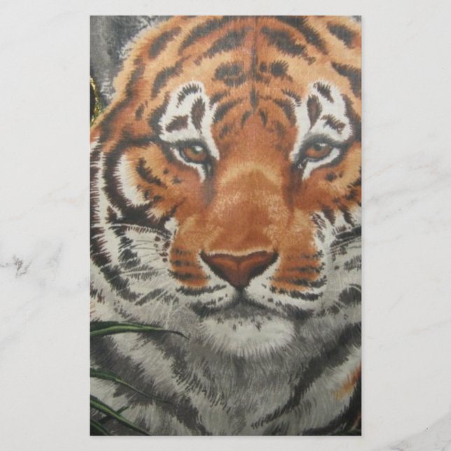 Bengalischer Prowl stationär Briefpapier (Vorderseite)
