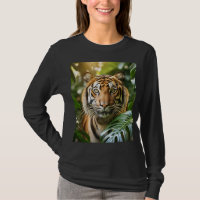 BENGALISCHER TIGER BLACK-T - SHIRT