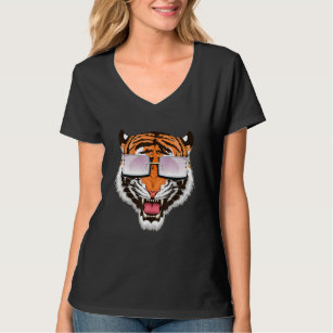 Bengalischer Tiger mit Sonnenbrille, Liebe Bengali T-Shirt