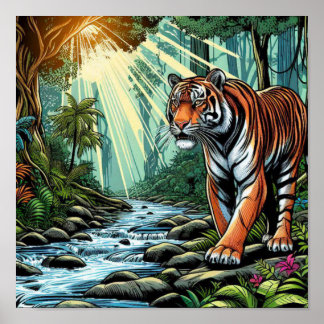 BENGALISCHER TIGER POSTER