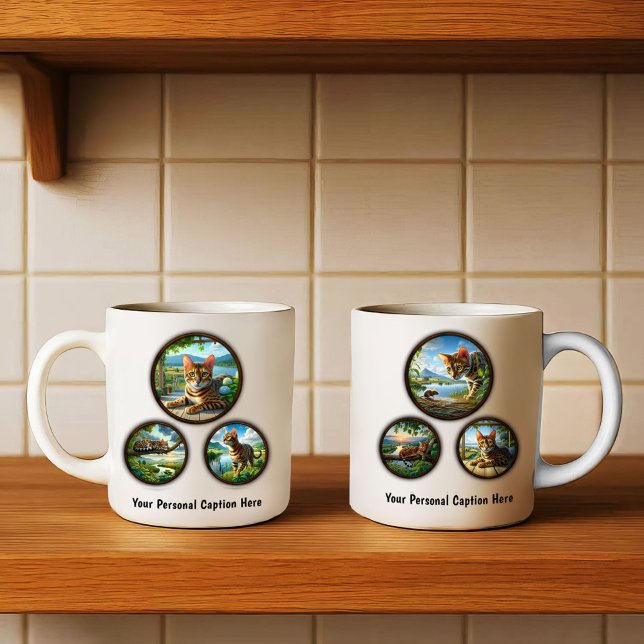Bengalisches Cat 6-Image Coffee Tasse Design (Von Creator hochgeladen)