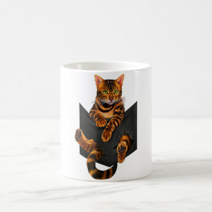 Bengalisches Cat Pocket Ripper Pocket Bengalisch L Kaffeetasse