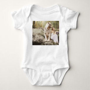 Bengalisches Tiger und Lady Baby Strampler