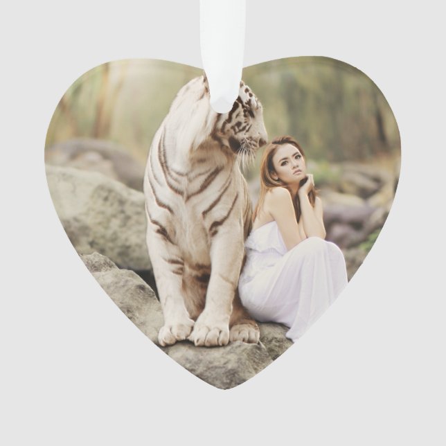 Bengalisches Tiger und Lady Ornament (Vorderseite)