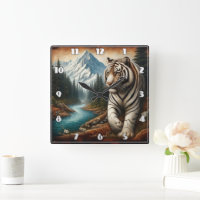 Bengalisches Tiger Wandern am Berg