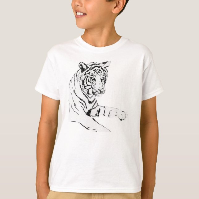 Bengalisches TigerCustom Art Shirt (Vorderseite)