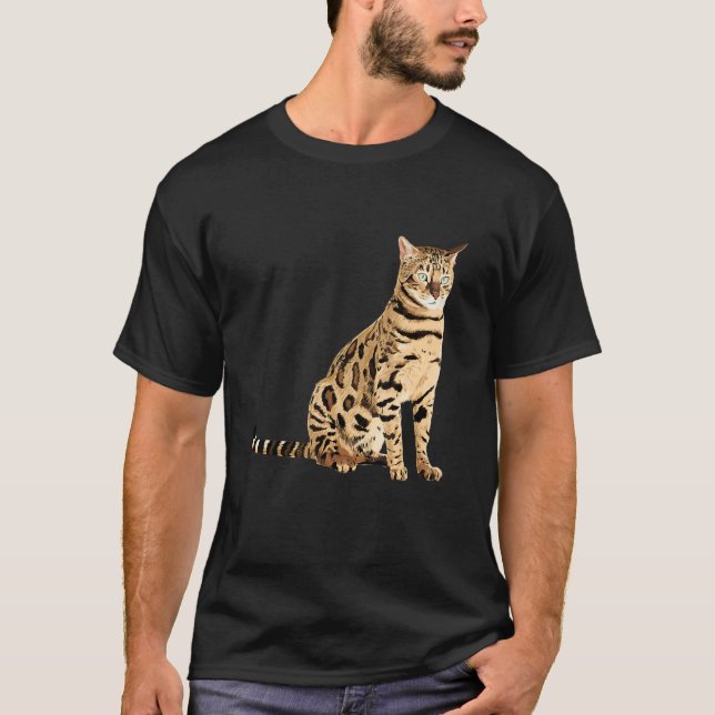 Bengalkatze T-Shirt (Vorderseite)