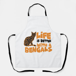 Bengalkatzen schürze