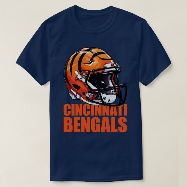 Bengals Helmet T-Shirt (Design vorne)