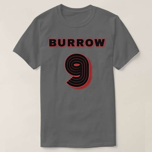 Bengals Joe Burrow Nummer T-Shirt (Design vorne)