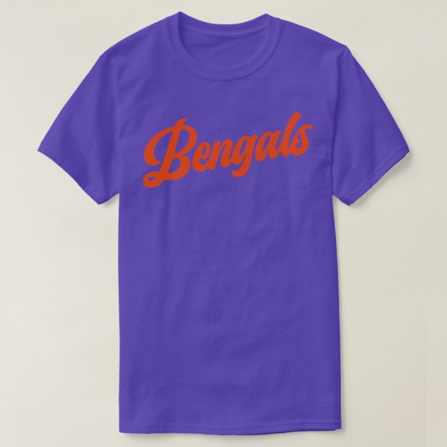 Bengals Retro Cincinnati Bengals T-Shirt (Design vorne)