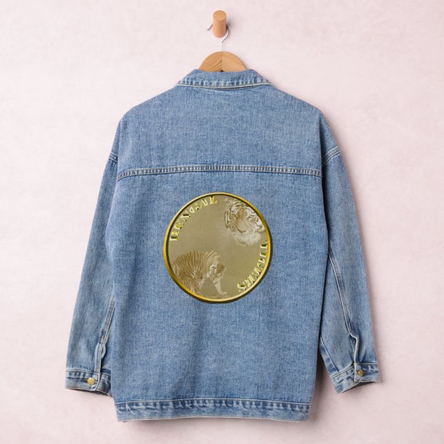 Bengals Tigers Gold Coin Jeansjacke (Hangar)