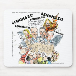 Benghazi Shuffle Funny Mousepad