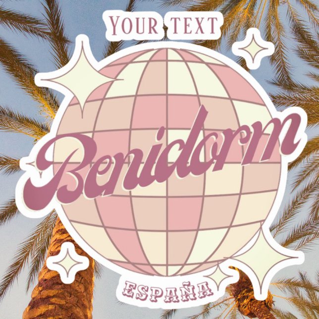 Benidorm Spanien España dekoration Aufkleber (Von Creator hochgeladen)