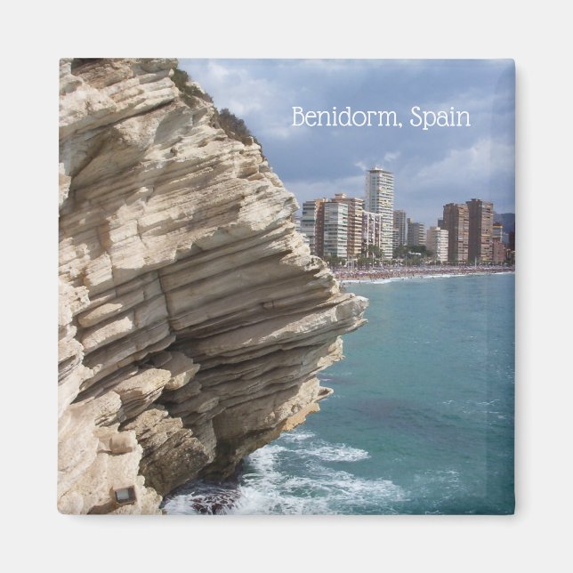 Benidorm Spanien Magnet (Vorne)