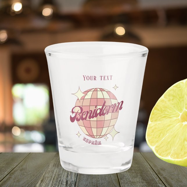 Benidorm Spanien Spanien Spanien Party Schnapsglas (Von Creator hochgeladen)