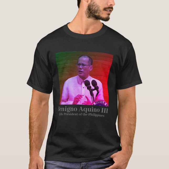 Benigno Noynoy Aquino III, 15. Präsident der PH T-Shirt (Vorderseite)