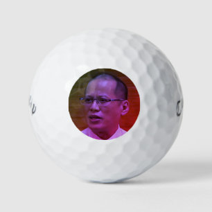 Benigno PNoy Aquino III 15. Präsident Philippinen Golfball
