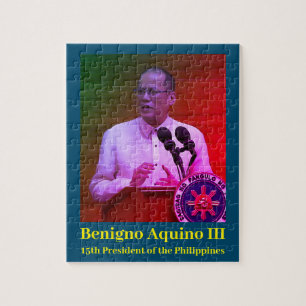 Benigno PNoy Aquino III 15. Präsident Philippinen Puzzle