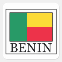 Benin-Aufkleber
